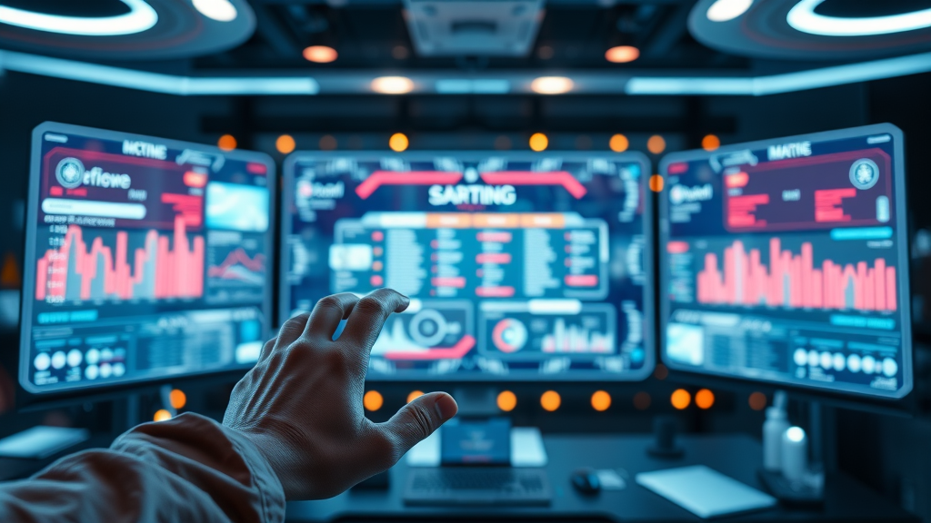 Futuristic UK business directory company listings portal with AI and mobile optimization features