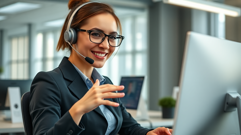 Efficient technical support virtual receptionist message taking and call handling in UK business environment