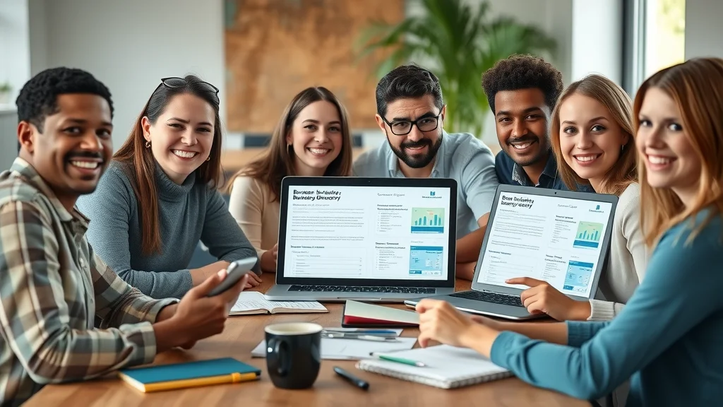 UK team optimising business directory listing for local SEO and small business growth