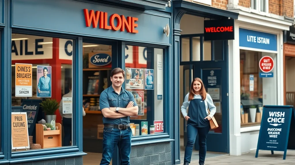 UK small business storefronts showcasing promote businesses through listing in a business directory
