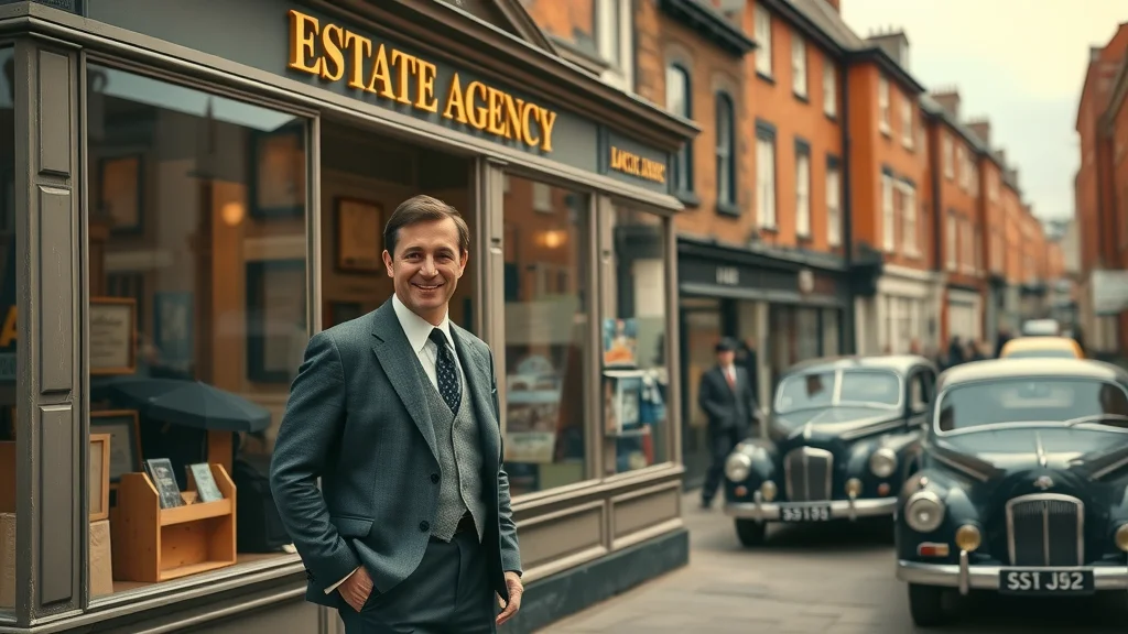 Historic London estate agency office highlighting the roots of property sales and lettings