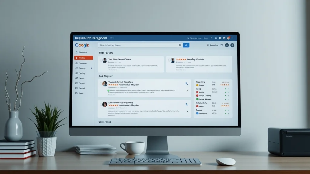 Reputation management software dashboard displaying Google, Yelp, Trustpilot reviews - management software
