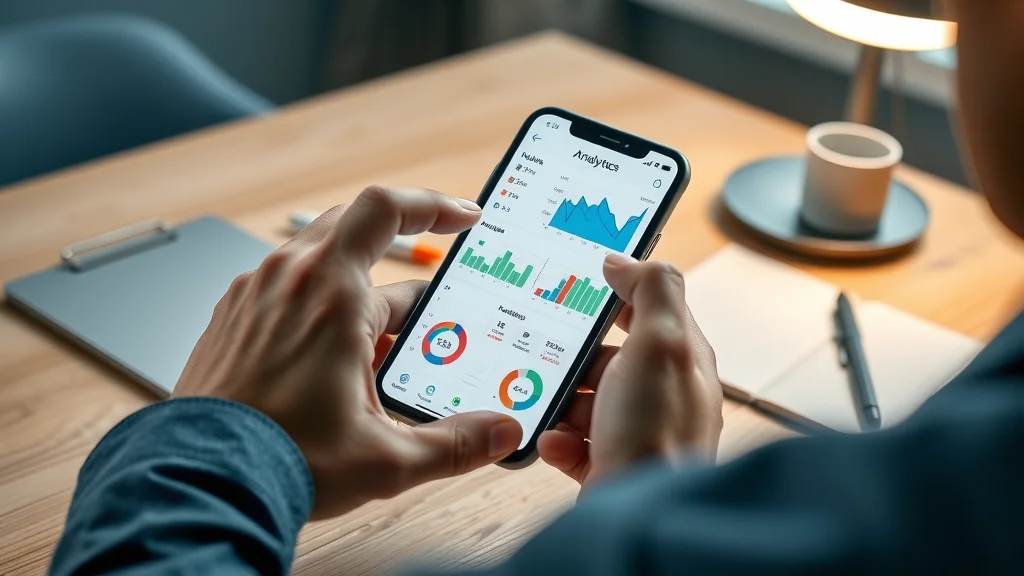 online reputation monitoring smartphone analytics app reputation alerts brand mentions photorealistic