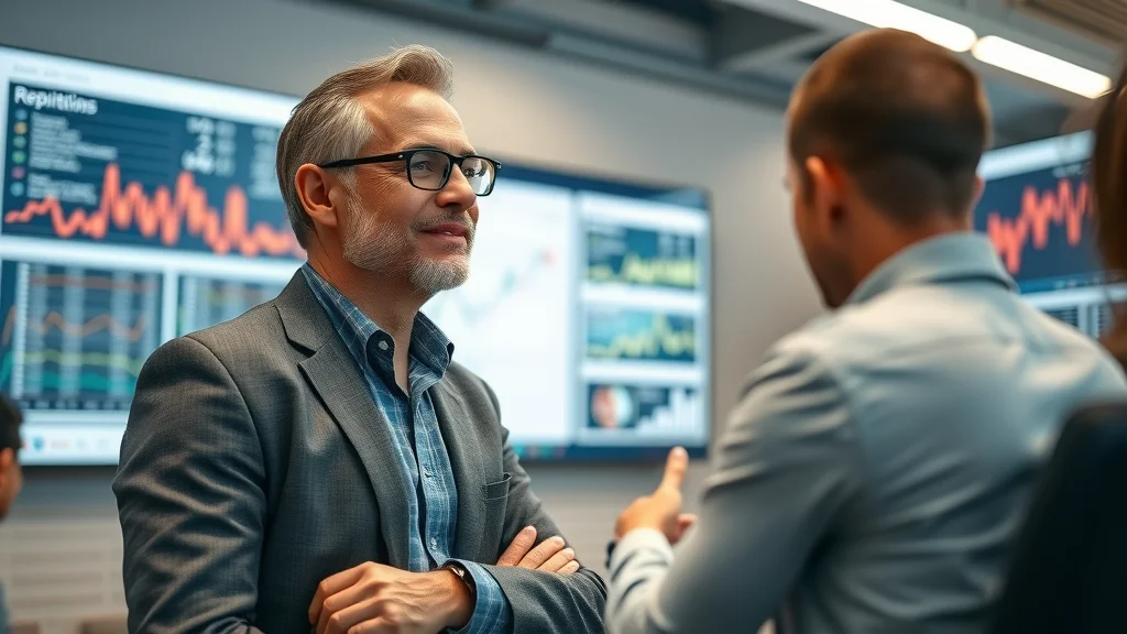 Business owner viewing a live demo of Capid Houser's reputation marketing reviews monitoring software