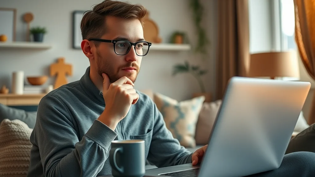 Modern candidate preparing for a video interview using recruitment app features in modern talent acquisition
