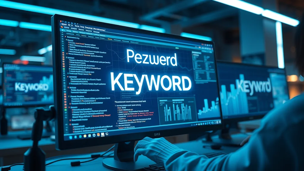 AI technology interface generating keywords for content marketing strategy