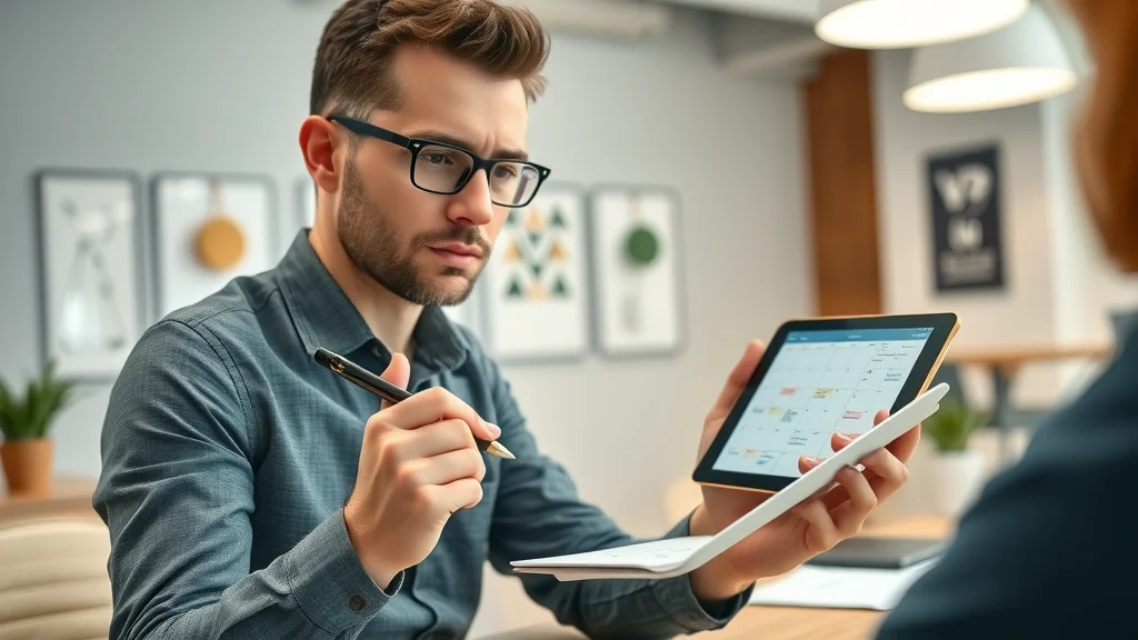 Creative real estate marketer brainstorming content marketing with AI tools for real estate and property applications and solutions