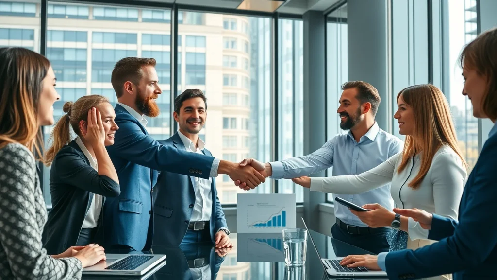 London professional services firm celebrating AI SEO local lead breakthrough with search stats visuals.