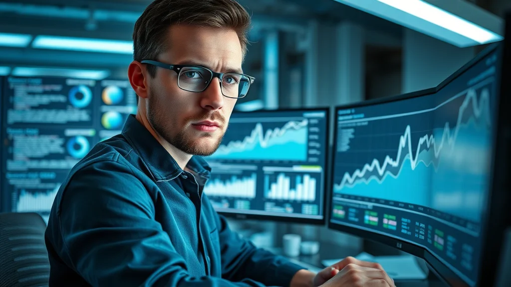 SEO specialist optimizing website metrics for digital marketing strategy development in tech workspace