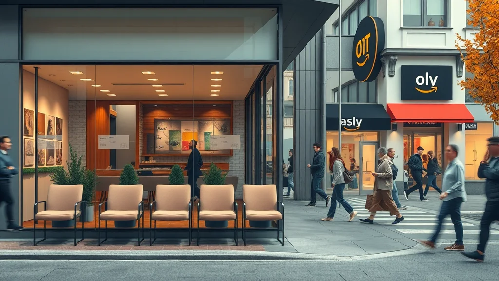 Business storefront with no customers&mdash;missed opportunity and negative financial impacts on not implementing digital marketing strategies